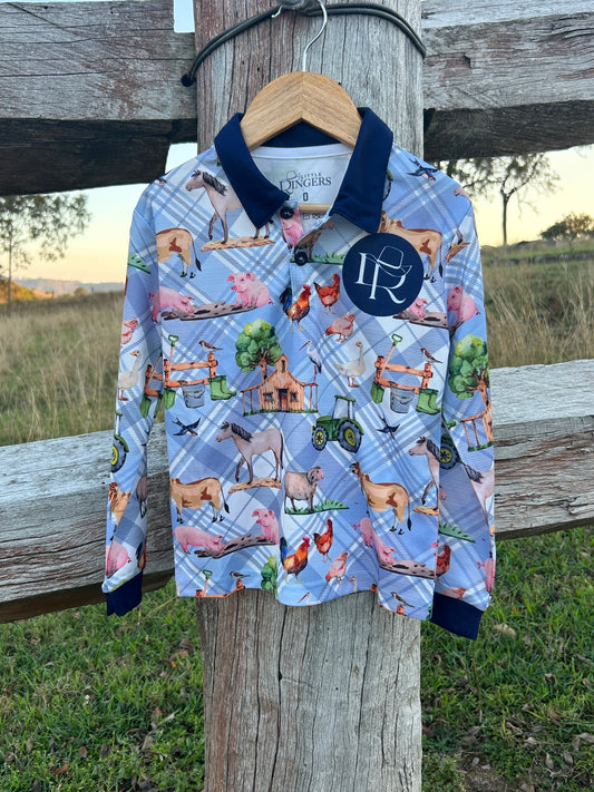 Farm Yard  - Sun Shirt / Fishing Shirt