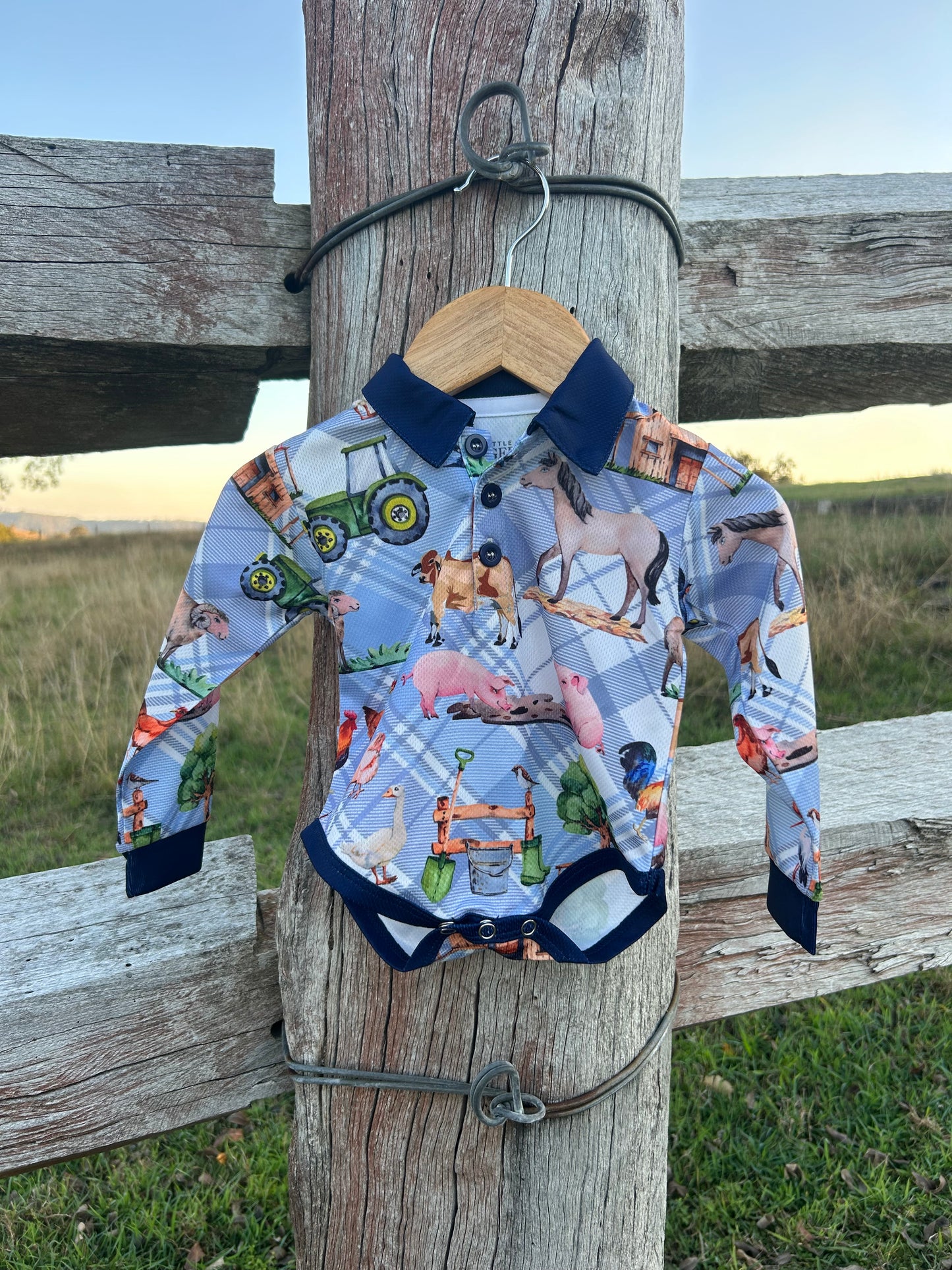 Farm Yard  - Sun Shirt / Fishing Shirt