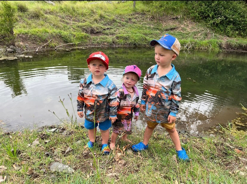 Kids Sun Shirt / Fishing Shirt – Little Ringers
